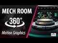 Mech Room 360 Video Countdown - SkyBox Studio + Element 3D