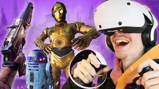 This Star Wars VR Game On PSVR2 Is NEXT LEVEL!