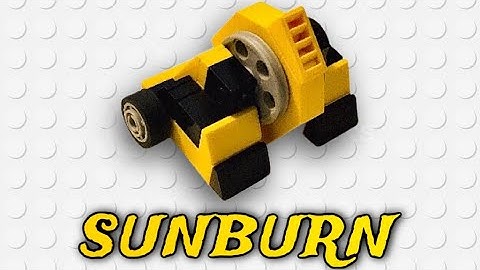 Lego Battlebot Showcase - Sunburn