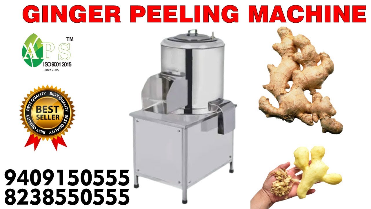 Ginger peeling Machine 