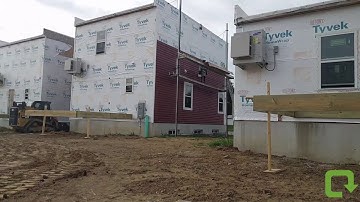 NetZero Home - Siding Time Lapse -1949 - Close Up