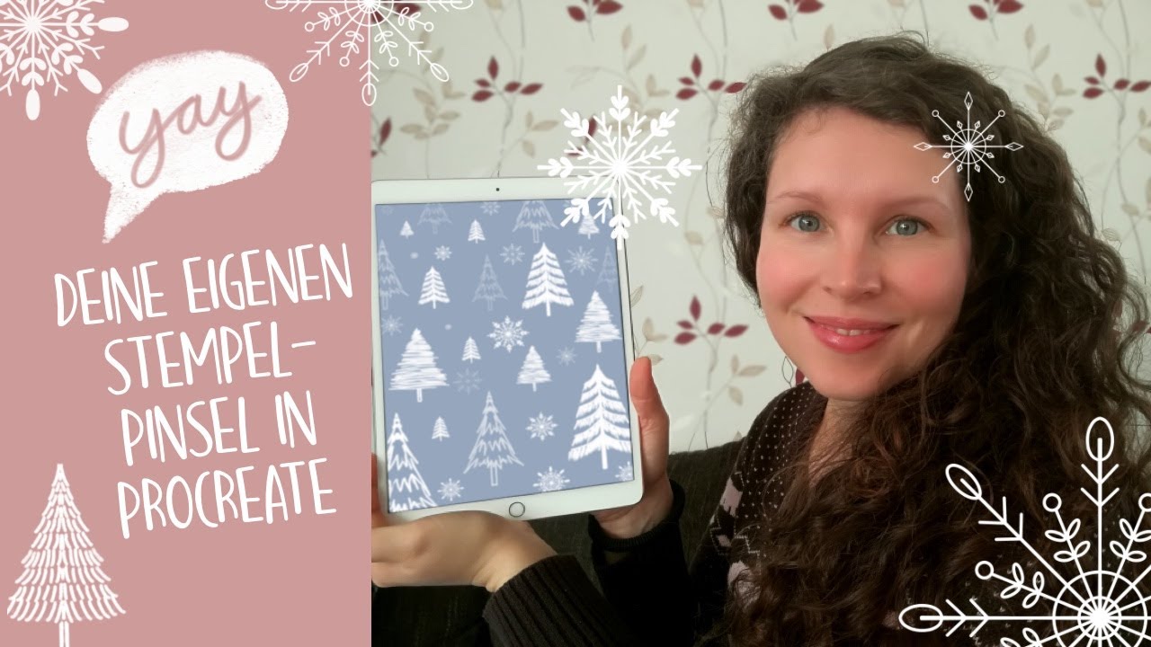 Eigene Stempel Pinsel Erstellen In Procreate Deutsch Youtube