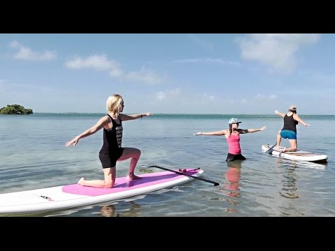 Paddleboard Yoga in Bahia Honda State Park