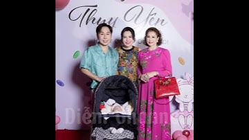 Vợ chồng NSƯT Vũ Luân & Hoa hậu Phương Lê hạnh phúc trong ngày Đầy Tháng con gái Lương Bình Thụy Yên