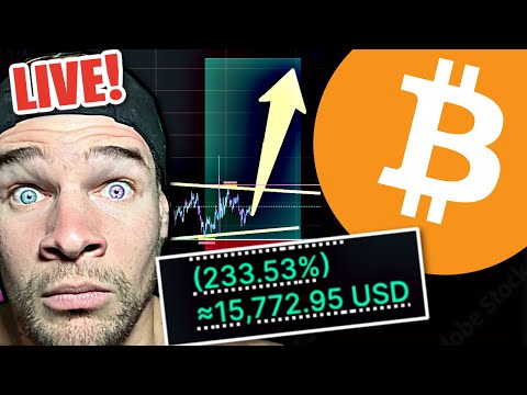 🔴 Live - BITCOIN PUMP!!!! - Targets & Analysis $250,000.00 LONG 15k Profits!