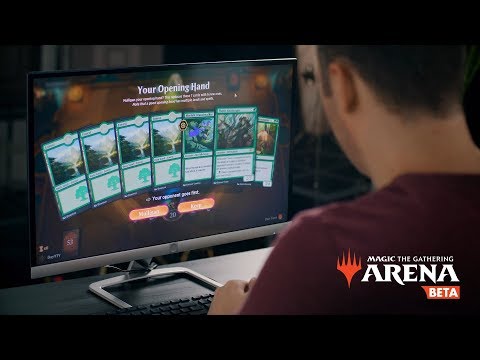 Magic: The Gathering Arena - Open Beta announcement trailer