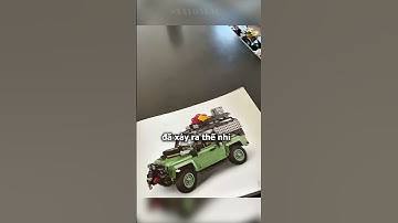 Anh ta đúng là THIÊN TÀI lắp ráp Lego #xayonlau