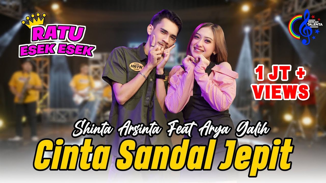 Shinta Arshinta Feat Arya Galih - Cinta Sandal Jepit (Official Music Video)