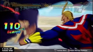 All might 400 hit combo