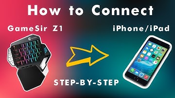 How to connect GameSir Z1 to iOS iPhone or iPad