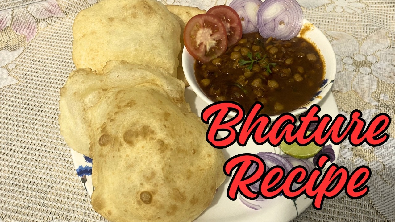 Soft & Fluffy Bhatura recipe | भटूरा बनाने की आसान रेसिपी