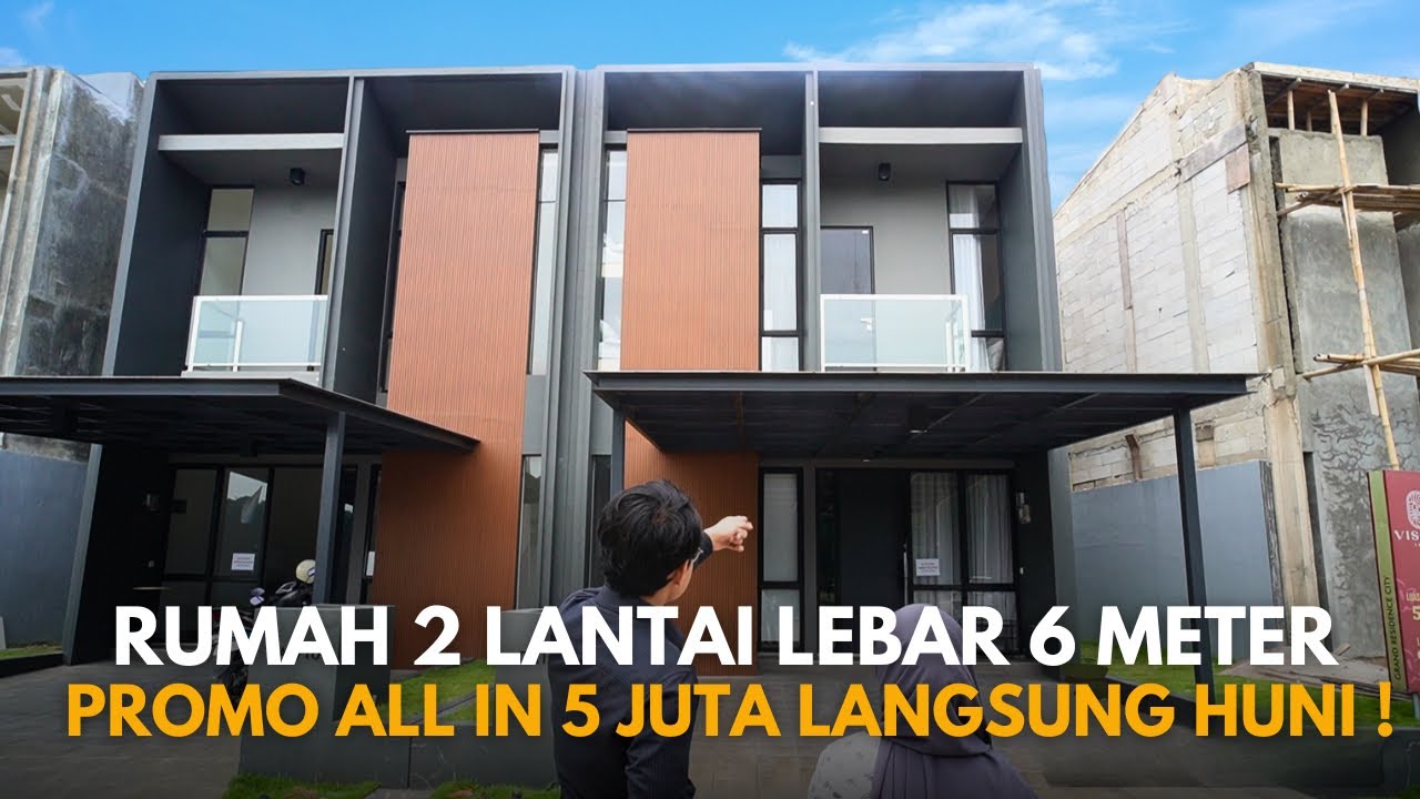 2 Lantai Promo All in 5jt Tipe Visala Lake Grand Residence City Bekasi