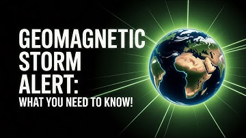 Geomagnetic Storm Alert: What You Need to Know!