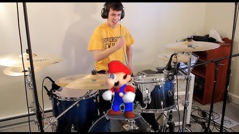 Super Mario Bros Theme Song (Drum Cover) Studio Quality