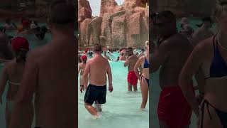 ☀️Water Park Fun Wave Pool -Nice Sunny Day🌴 #summer #travel #waterpark