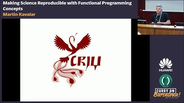 Martin Kavalar - Making Science Reproducible with Functional Programming Concepts