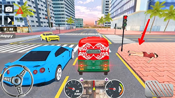auto rickshaw driving simulator🛺tuk tuk auto rickshaw stunt!android games2023