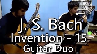 Bach - Invention 15 - Pablo Uriarte - Franco Gianella