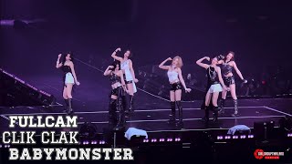 BABYMONSTER 'CLIK CLAK' 4K FullCam | 2025 1st WORLD TOUR HELLO MONSTERS IN BANGKOK 250608