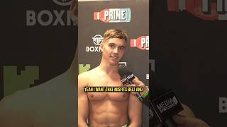 BEN WILLIAMS - "I'M COMING FOR THAT MISFITS BELT" #benwilliams #jarvis #ksi #misfitsboxing #shorts