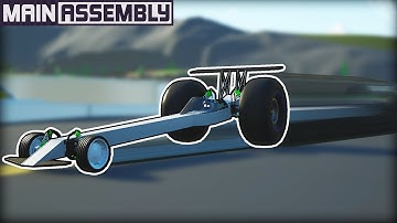 I Built the Fastest Dragster Without Using Thrusters! (Main Assembly Gameplay)