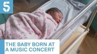 Woman gives birth to baby at Pink concert in Liverpool | 5 News Woman gives birth to baby at Pink concert in Liverpool | 5 News