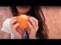 ASMR - Eating Orange 🍊 *No Talking* АСМР - Апельсин 🍊 吃橙子