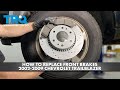 How to Replace Front Brakes 2002-2009 Chevrolet Trailblazer