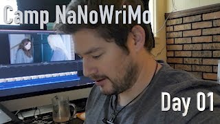 Writing a Novel - Camp NaNoWriMo April 2017 Day 01