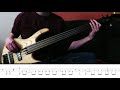 The police  roxanne  bass cover  tabs