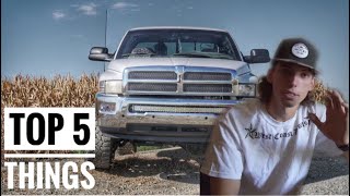 5 THINGS I REGRET DOING TO MY CUMMINS (DONT MAKE THESE MISTAKES)