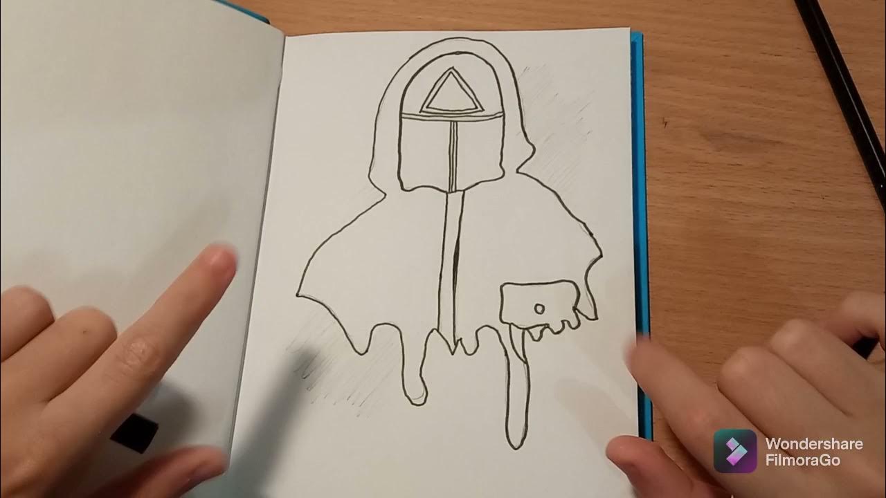 Постер интерьерный / Плакат на стену 90х60 см / Игра в кальмара / SQUID GAME - к