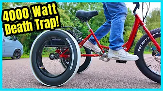 Insane 4000W Drift Trike - DIY Death Trap?