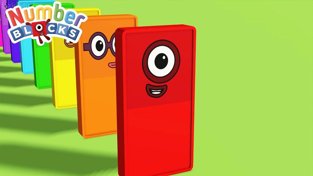 Looking for Numberblocks Domino Step Squad 1 vs 50 to 100 Standing Tall Numbers Patterns