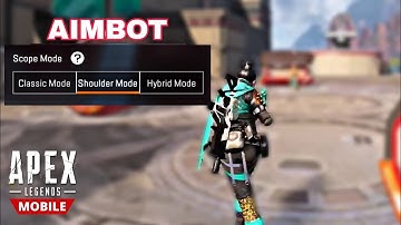 This setting will give you Aimbot | APEX LEGENDS MOBILE