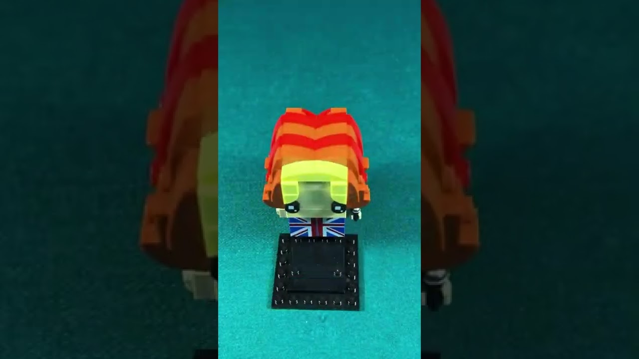 Ginger Spice Comes to Life - My Lego Stop Motion Building Set 