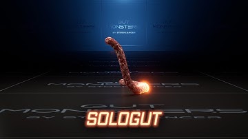 SoloGut, a snake-like Gut character, monster or a minion for UE 4.26 - 5.1