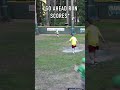 Did the Runner Do This on Purpose?🤔 #dingersornothing #wiffleball #baseball #shorts