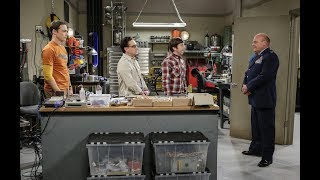 The Big Bang Theory 10x02 - Sheldon Promete Ficar Em Silêncio e Scanner De Retina Dublado HD