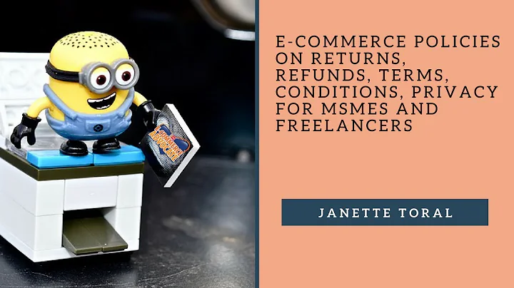 E-Commerce Policies on Returns, Refunds, Terms, Co...