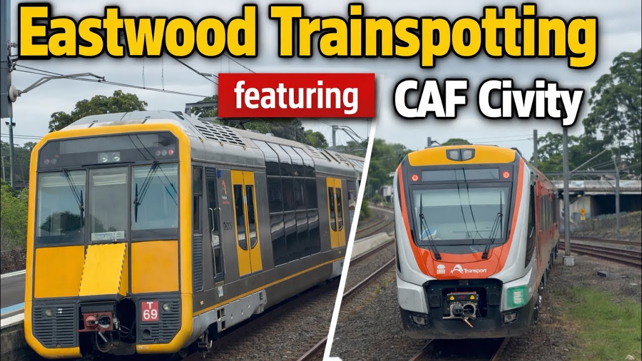 Sydney Transit Scoop 71 Eastwood Trainspotting Featuring CAF CIVITY R2