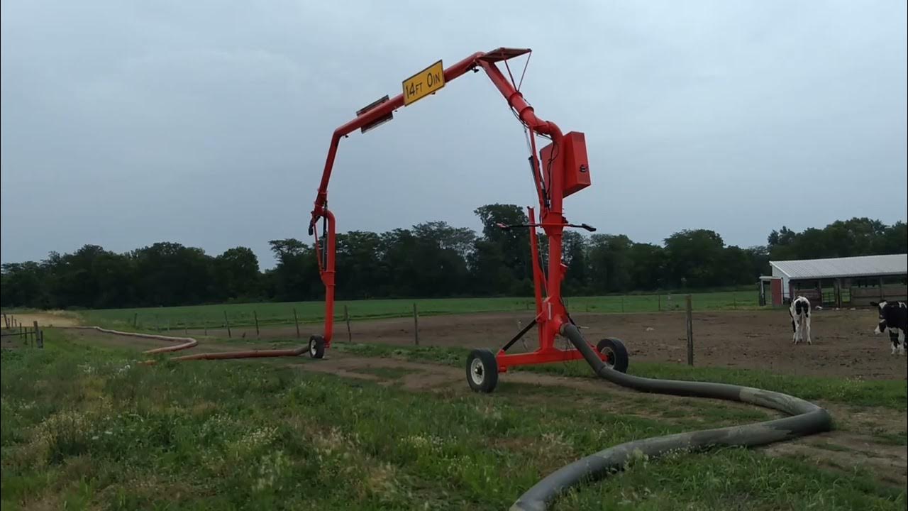 Fort Equipment LLC, Manure Dragline Road Pipe Bridge Proto First Poop