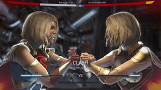 Injustice 2 Super girl vs Super girl