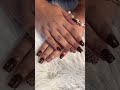 Chocolate Brown Leopard Print Nails Tutorial 🐆🤎 | Trendy Nail Art 2026 #shots