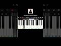 DEEWANE - Navaan Sandhu || PIANO - cover, notes, easy tutorial #shorts #status #trending