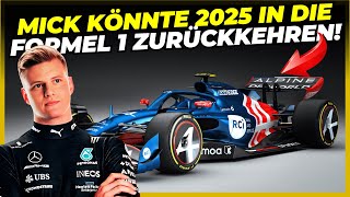 Mick Schumacher könnte 2025 Fahrer für Alpine in der Formel 1 sein