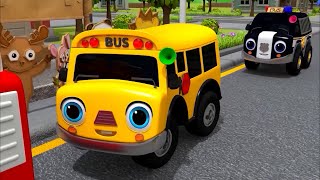 Baby Toddler Songs - Wheels On The Bus - Nursery Rhymes & Kids Songs