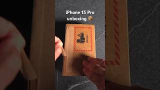 iPhone 15 Pro unboxing 📦 ASMR #shorts #unboxing #iphone #iphone15pro #asmr