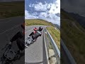 The road from the Andorra circuit down into the city. With the Insta360 One R