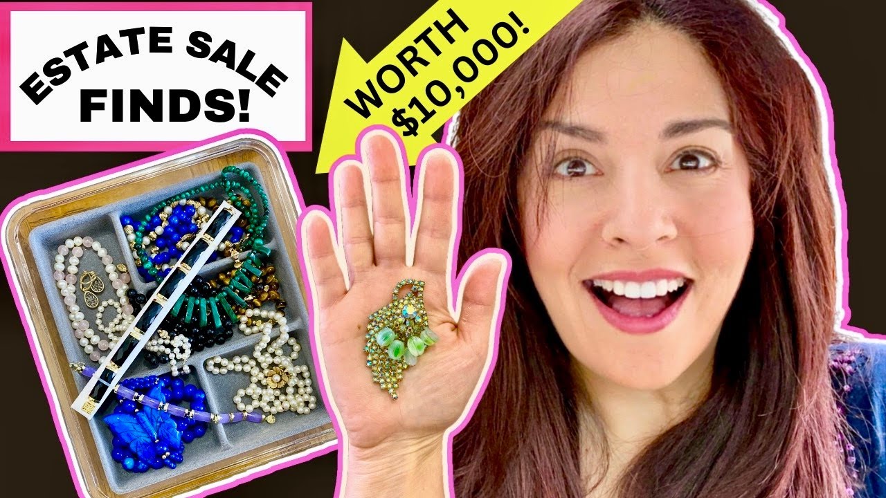 10,000 Of Unsorted Estate Jewelry! Meet The Consigner With Me! YouTube